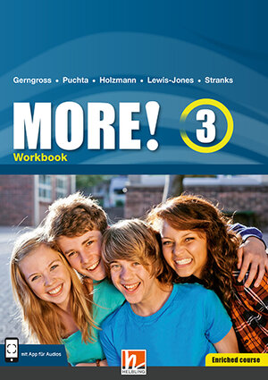 Buchcover MORE! 3 Workbook Enriched Course mit E-Book | Günter Gerngross | EAN 9783990457634 | ISBN 3-99045-763-2 | ISBN 978-3-99045-763-4