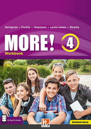 Buchcover MORE - Workbook 4 Enriched Course + E-Book | Günter Gerngross | EAN 9783990459737 | ISBN 3-99045-973-2 | ISBN 978-3-99045-973-7