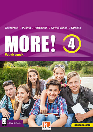 Buchcover MORE! 4 Workbook Enriched Course mit E-Book+ | Günter Gerngross | EAN 9783990459751 | ISBN 3-99045-975-9 | ISBN 978-3-99045-975-1