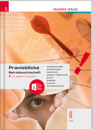 Buchcover Praxisblicke - Betriebswirtschaft II HAK inkl. digitalem Zusatzpaket | Monika Najand-Ellmer | EAN 9783990623824 | ISBN 3-99062-382-6 | ISBN 978-3-99062-382-4