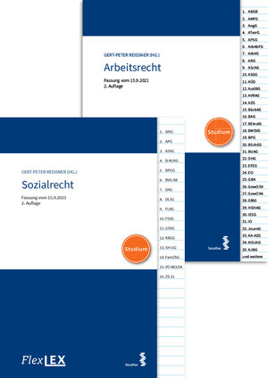 Buchcover Kombipaket FlexLex Arbeitsrecht | Studium und FlexLex Sozialrecht | Studium  | EAN 9783990711699 | ISBN 3-99071-169-5 | ISBN 978-3-99071-169-9