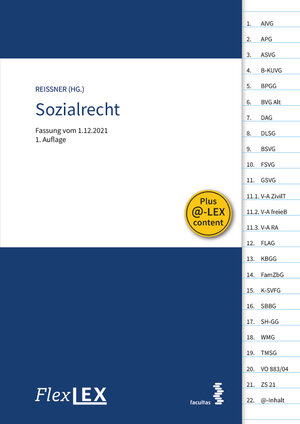 Buchcover FlexLex Sozialrecht  | EAN 9783990711835 | ISBN 3-99071-183-0 | ISBN 978-3-99071-183-5