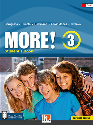 Buchcover MORE! 3 Student's Book Enriched Course mit E-Book+ | Günther Gerngross | EAN 9783990890189 | ISBN 3-99089-018-2 | ISBN 978-3-99089-018-9