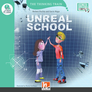 Buchcover The Thinking Train, Level f / Unreal School, mit Online-Code | Herbert Puchta | EAN 9783990892411 | ISBN 3-99089-241-X | ISBN 978-3-99089-241-1
