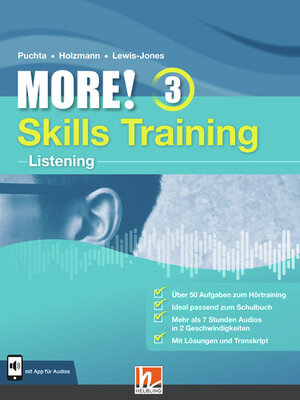 Buchcover MORE! 3 Skills Training - Listening | Herbert Puchta | EAN 9783990892473 | ISBN 3-99089-247-9 | ISBN 978-3-99089-247-3