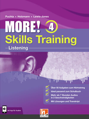 Buchcover MORE! 4 Skills Training - Listening | Herbert Puchta | EAN 9783990892497 | ISBN 3-99089-249-5 | ISBN 978-3-99089-249-7