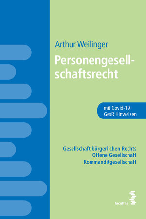 Buchcover Personengesellschaftsrecht | Arthur Weilinger | EAN 9783991111948 | ISBN 3-99111-194-2 | ISBN 978-3-99111-194-8