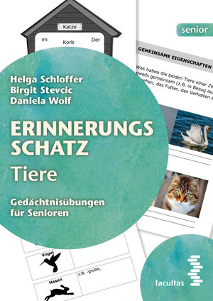 Buchcover Erinnerungsschatz Tiere (Zusatzmaterial) | Helga Schloffer | EAN 9783991113546 | ISBN 3-99111-354-6 | ISBN 978-3-99111-354-6