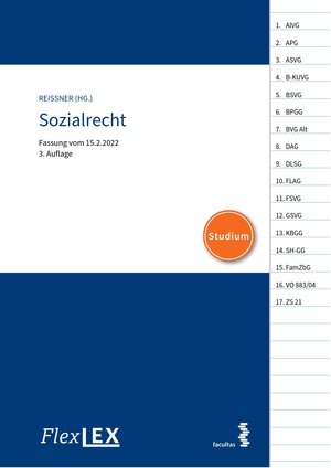 Buchcover FlexLex Sozialrecht │Studium  | EAN 9783991115915 | ISBN 3-99111-591-3 | ISBN 978-3-99111-591-5
