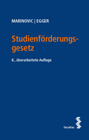 Buchcover Studienförderungsgesetz | Alexander Marinovic | EAN 9783991118152 | ISBN 3-99111-815-7 | ISBN 978-3-99111-815-2