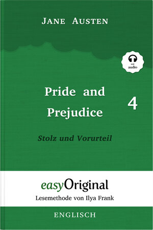 Buchcover Pride and Prejudice / Stolz und Vorurteil - Teil 4 Softcover (Buch + Audio-Online) - Lesemethode von Ilya Frank - Zweisprachige Ausgabe Englisch-Deutsch | Jane Austen | EAN 9783991121954 | ISBN 3-99112-195-6 | ISBN 978-3-99112-195-4