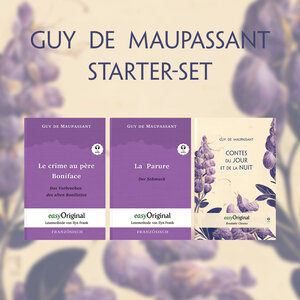 Buchcover Guy de Maupassant (mit Audio-Online) - Starter-Set | Guy de Maupassant | EAN 9783991126935 | ISBN 3-99112-693-1 | ISBN 978-3-99112-693-5