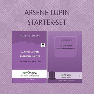 Buchcover Arsène Lupin (with 3 MP3 audio-CDs) - Starter-Set - French-English | Maurice Leblanc | EAN 9783991127086 | ISBN 3-99112-708-3 | ISBN 978-3-99112-708-6