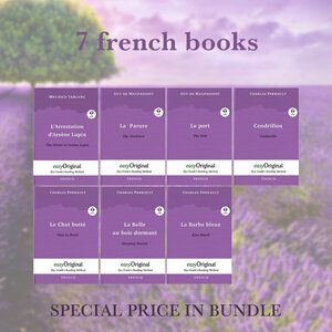 Buchcover 7 french books (books + 7 audio-CDs) - Ilya Frank’s Reading Method | Guy de Maupassant | EAN 9783991127536 | ISBN 3-99112-753-9 | ISBN 978-3-99112-753-6