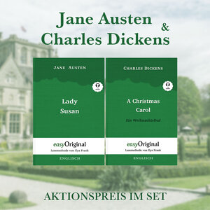 Buchcover Jane Austen & Charles Dickens Softcover (Bücher + 2 MP3 Audio-CDs) - Lesemethode von Ilya Frank | Jane Austen | EAN 9783991127703 | ISBN 3-99112-770-9 | ISBN 978-3-99112-770-3