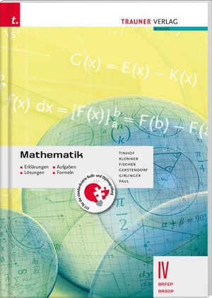 Buchcover Mathematik IV BAFEP/BASOP - Erklärungen, Aufgaben, Lösungen, Formeln | Markus Paul | EAN 9783991132141 | ISBN 3-99113-214-1 | ISBN 978-3-99113-214-1