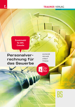 Buchcover Personalverrechnung für das Gewerbe – Zusatzmodul Angewandte Wirtschaftslehre + TRAUNER-DigiBox | Günter Tyszak | EAN 9783991138877 | ISBN 3-99113-887-5 | ISBN 978-3-99113-887-7