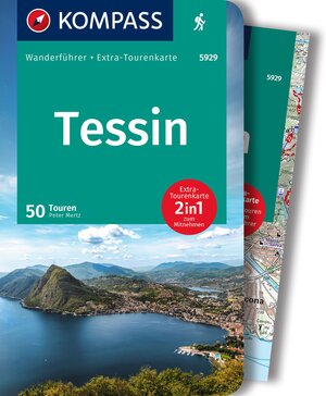 Buchcover KOMPASS Wanderführer Tessin, 50 Touren mit Extra-Tourenkarte | Peter Mertz | EAN 9783991213468 | ISBN 3-99121-346-X | ISBN 978-3-99121-346-8