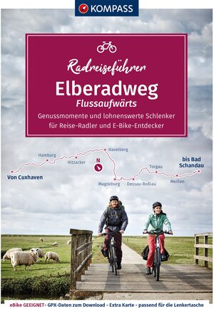 Buchcover KOMPASS Radreiseführer Elberadweg von Cuxhaven bis Bad Schandau  | EAN 9783991214229 | ISBN 3-99121-422-9 | ISBN 978-3-99121-422-9