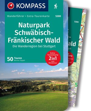 Buchcover KOMPASS Wanderführer Naturpark Schwäbisch-Fränkischer Wald, Die Wanderregion bei Stuttgart, 50 Touren mit Extra-Tourenkarte | Werner Sippel | EAN 9783991216087 | ISBN 3-99121-608-6 | ISBN 978-3-99121-608-7