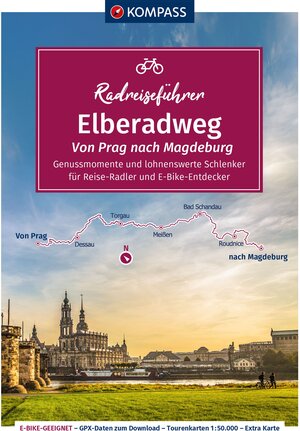 Buchcover KOMPASS Radreiseführer Elberadweg, Von Prag nach Magdeburg  | EAN 9783991216933 | ISBN 3-99121-693-0 | ISBN 978-3-99121-693-3