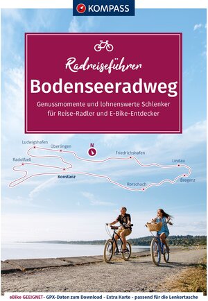 Buchcover KOMPASS Radreiseführer Bodenseeradweg  | EAN 9783991217046 | ISBN 3-99121-704-X | ISBN 978-3-99121-704-6