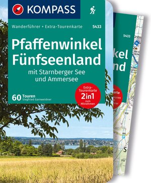 Buchcover KOMPASS Wanderführer Pfaffenwinkel, Fünfseenland, Starnberger See, Ammersee, 60 Touren mit Extra-Tourenkarte | Siegfried Garnweidner | EAN 9783991217992 | ISBN 3-99121-799-6 | ISBN 978-3-99121-799-2