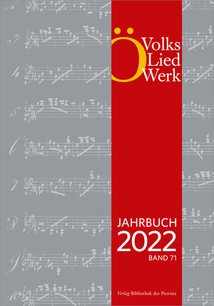 Buchcover Jahrbuch des Österreichischen Volksliedwerkes · Band 71 | 2022  | EAN 9783991261698 | ISBN 3-99126-169-3 | ISBN 978-3-99126-169-8