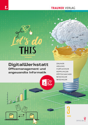Buchcover DigitalWerkstatt, Officemanagement und angewandte Informatik 3 HAS Office 365 + TRAUNER-DigiBox | Doris Zauner | EAN 9783991511465 | ISBN 3-99151-146-0 | ISBN 978-3-99151-146-5