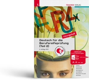 Buchcover Deutsch für die Berufsreifeprüfung (Teil 2) Lösungsheft E-Book | Amar Jhala | EAN 9783991511557 | ISBN 3-99151-155-X | ISBN 978-3-99151-155-7