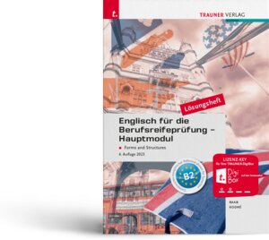 Buchcover Englisch für die Berufsreifeprüfung - Hauptmodul Forms and Structures Lösungsheft | Gabriele Raab | EAN 9783991515265 | ISBN 3-99151-526-1 | ISBN 978-3-99151-526-5