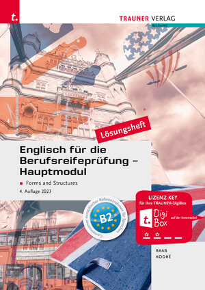 Buchcover Englisch für die Berufsreifeprüfung - Hauptmodul Forms and Structures Lösungsheft E-Book | Gabriele Raab | EAN 9783991517023 | ISBN 3-99151-702-7 | ISBN 978-3-99151-702-3