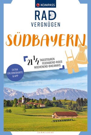 Buchcover KOMPASS Radvergnügen Südbayern  | EAN 9783991540465 | ISBN 3-99154-046-0 | ISBN 978-3-99154-046-5