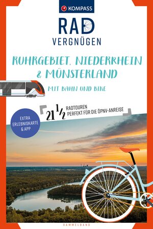 Buchcover KOMPASS Radvergnügen Ruhrgebiet, Niederrhein & Münsterland mit Bahn und Bike  | EAN 9783991540502 | ISBN 3-99154-050-9 | ISBN 978-3-99154-050-2