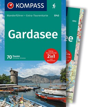 Buchcover KOMPASS Wanderführer Gardasee, 70 Touren mit Extra-Tourenkarte | Christian Schulze | EAN 9783991540786 | ISBN 3-99154-078-9 | ISBN 978-3-99154-078-6