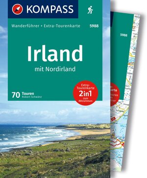 Buchcover KOMPASS Wanderführer Irland mit Nordirland, 70 Touren mit Extra-Tourenkarte | Robert Schwänz | EAN 9783991542117 | ISBN 3-99154-211-0 | ISBN 978-3-99154-211-7