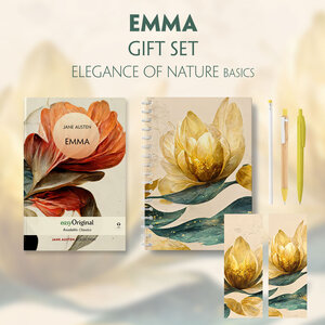Buchcover Emma (with audio-online) Readable Classics Geschenkset + Eleganz der Natur Schreibset Basics | Jane Austen | EAN 9783991680802 | ISBN 3-99168-080-7 | ISBN 978-3-99168-080-2