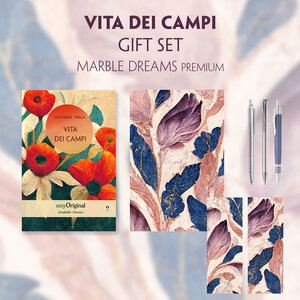 Buchcover Vita dei campi (with audio-online) Readable Classics Geschenkset + Marmorträume Schreibset Premium | Giovanni Verga | EAN 9783991681434 | ISBN 3-99168-143-9 | ISBN 978-3-99168-143-4