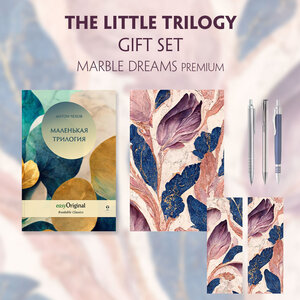 Buchcover EasyOriginal Readable Classics / Die Kleine Trilogie (with audio-online) Readable Classics Geschenkset + Marmorträume Schreibset Premium | Anton Tschechow | EAN 9783991681632 | ISBN 3-99168-163-3 | ISBN 978-3-99168-163-2