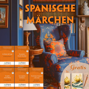 Buchcover Spanische Märchen (5 Bücher + Audio-Online + exklusive Extras) - Frank-Lesemethode | Cuentos | EAN 9783991683001 | ISBN 3-99168-300-8 | ISBN 978-3-99168-300-1