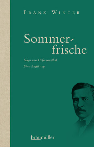 Buchcover Sommerfrische | Franz Winter | EAN 9783992001316 | ISBN 3-99200-131-8 | ISBN 978-3-99200-131-6