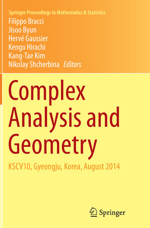 Buchcover Complex Analysis and Geometry | EAN 9784431562696 | ISBN 4-431-56269-9 | ISBN 978-4-431-56269-6