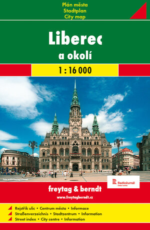 Buchcover Liberec / Reichenberg (Stadtplan 1:16.000)  | EAN 9788072240906 | ISBN 80-7224-090-0 | ISBN 978-80-7224-090-6