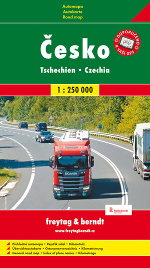 Buchcover Tschechien (Autokarte 1:250.000, Hardcover)  | EAN 9788072242986 | ISBN 80-7224-298-9 | ISBN 978-80-7224-298-6