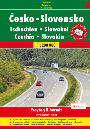 Buchcover Tschechien, Slowakei (Autoatlas 1:200.000, A5)  | EAN 9788073160265 | ISBN 80-7316-026-9 | ISBN 978-80-7316-026-5