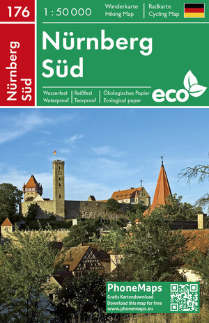 Buchcover Nürnberg Süd, Wander - Radkarte 1 : 50 000  | EAN 9788074454523 | ISBN 80-7445-452-5 | ISBN 978-80-7445-452-3
