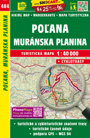 Buchcover Poľana, Muránska planina / Poľana, Muraner Plateau (Wander - Radkarte 1:40.000)  | EAN 9788076360013 | ISBN 80-7636-001-3 | ISBN 978-80-7636-001-3