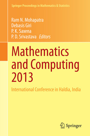 Buchcover Mathematics and Computing 2013  | EAN 9788132219514 | ISBN 81-322-1951-1 | ISBN 978-81-322-1951-4