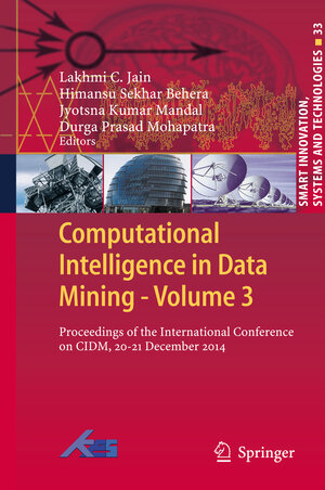 Buchcover Computational Intelligence in Data Mining - Volume 3 | EAN 9788132222019 | ISBN 81-322-2201-6 | ISBN 978-81-322-2201-9