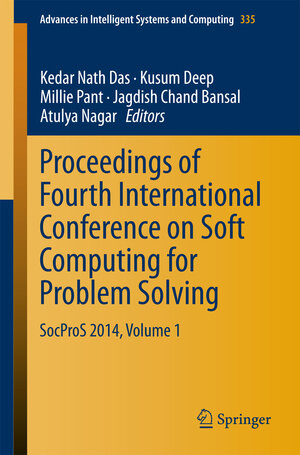 Buchcover Proceedings of Fourth International Conference on Soft Computing for Problem Solving | EAN 9788132222170 | ISBN 81-322-2217-2 | ISBN 978-81-322-2217-0
